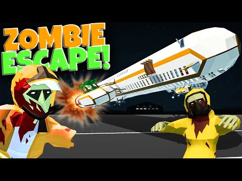 Surviving on a Blimp Against ZOMBIES in Stormworks!