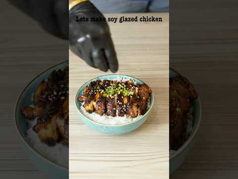 soya glazed chicken recipe #shorts #soyachicken #recipe