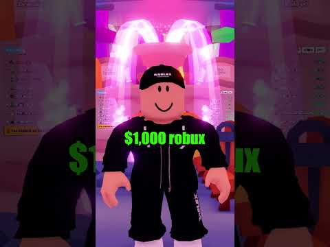 Girl VS Boy 1,000 Robux Reaction! #roblox #shorts