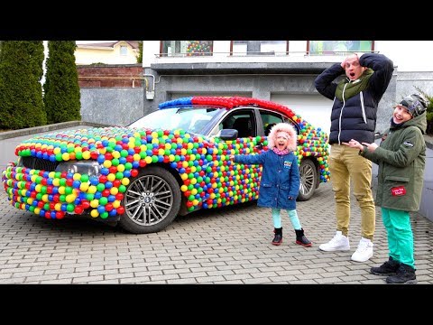 Ksysha and a funny story about Surprise Balls | Ksysha Kids TV