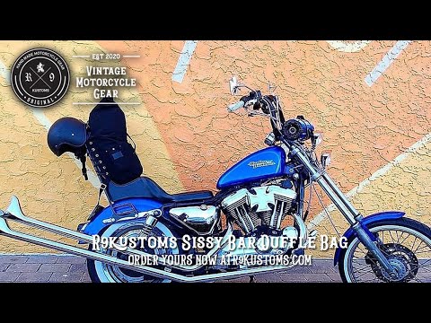 Top Vintage Sissy Bar Pack for Chopper | R9Kustoms