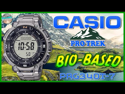 You Simply Can't Beat Casio For The Money! | Casio Pro Trek 100m Solar Powered ABC Watch PRG340T-7