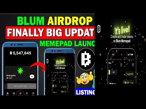 Blum memepad it live || Blum Memepad Kya Hai || BLUM NEW Update || blum coin withdrawal