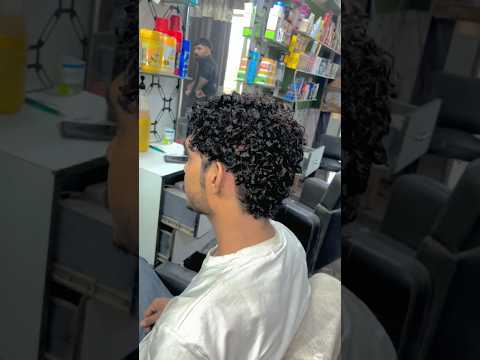 Boy's PumminG Hair Style | PumminG Hair Treatment | curly hair kaise kare #viralvideo