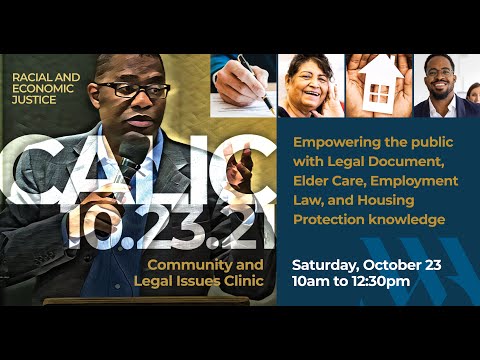 CALIC Fall 2021 (Community and Legal Issues Clinic)