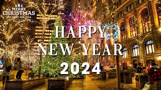 Happy New Year 2024 🎁 Best Happy New Year Music 2024 🎉 Beautiful New Year's Eve Ambience 2024