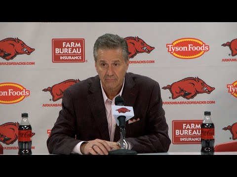 John Calipari and Adou Thiero speak to media following win over Little Rock