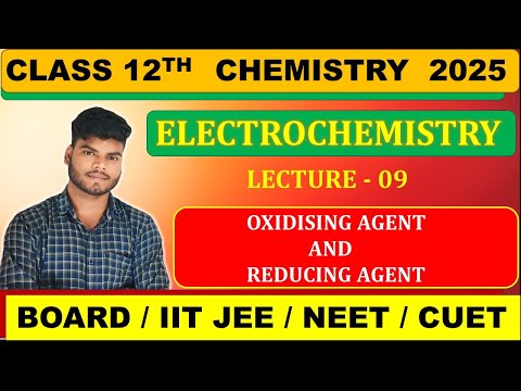 CLASS 12TH CHEMISTRY || ELECTROCHEMISTRY 09 ||JAC BOARD 2025 CHEMISTRY #jac_board_exam_2025 #jac2025