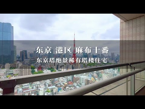 日本东京港区麻布十番东京塔绝景稀有高级塔楼住宅