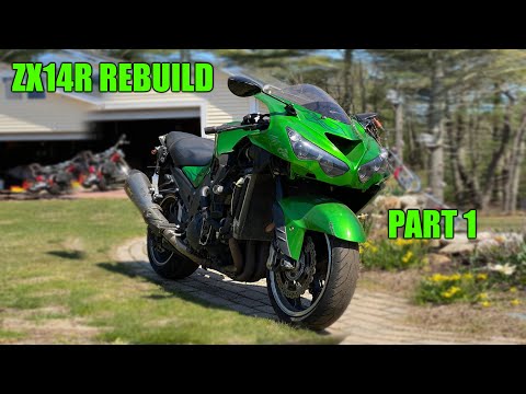 ZX14R Build Series Part 1: Tear Down