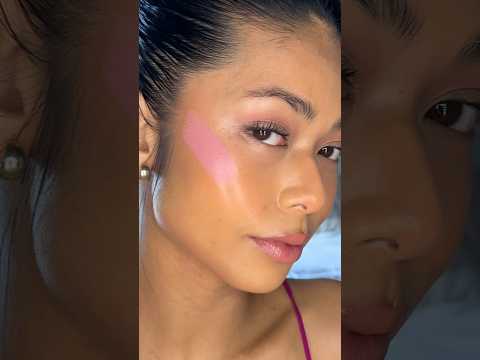 The perfect bubble gum pink blush 💗💗 #makeuptutorial #blush #pinkblush