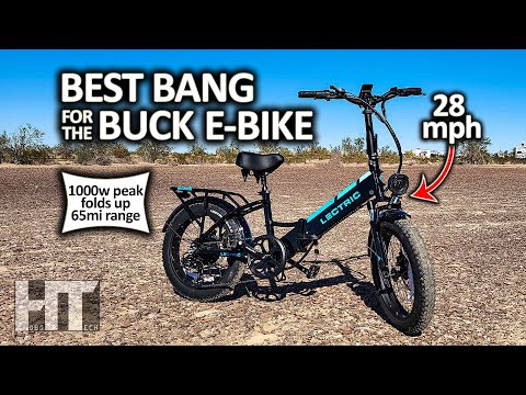 Lectric XP 3.0 Long Range Folding Step Thru 1000w Electric Bike Review