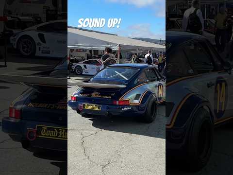 Porsche RSR sound is insane! #porsche #racecar #rennsport #911 #porschersr #exhaustsound #short