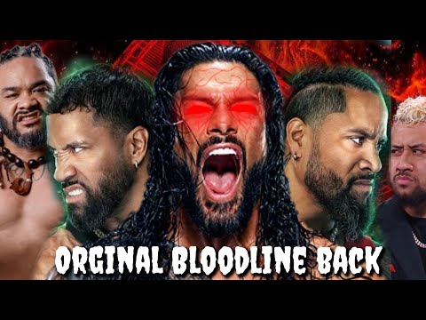 NEW BLOODLINE VS OG BLOODLINE in Raw Live Today |#wwe | Crown Jewel Smackdown Highlights WWE2024