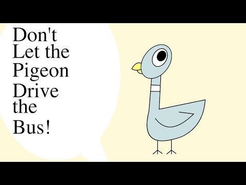 Don't Let the Pigeon Drive the Bus! Book Reading For Kids and Animated Story