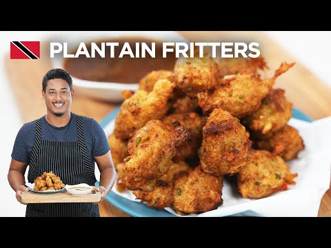 Moreish Plantain Saltfish Fritters Recipe by Chef Shaun 🇹🇹 Foodie Nation