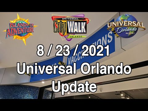 UOR Update 8/23/2021