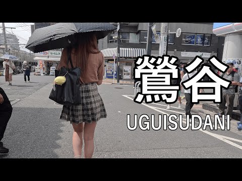 【4K】夜の街として人気のある鶯谷を散歩 Morning walking in UGUISUDANI of Tokyo, popular as a night town