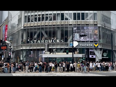 Starbucks In Shibuya Crossing Is Now Open Again! | Tokyo, Japan