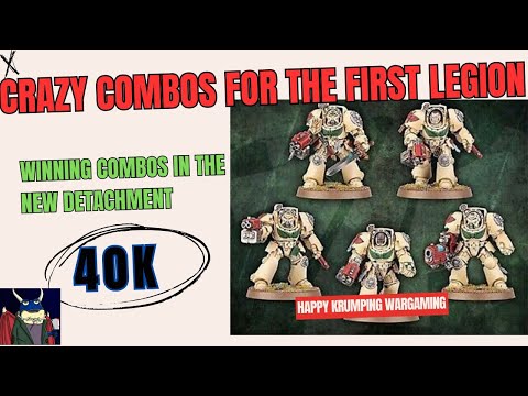 Sick Combos!  How to play the NEW Dark Angels (not a detachment review, actual tactics here) 40k!