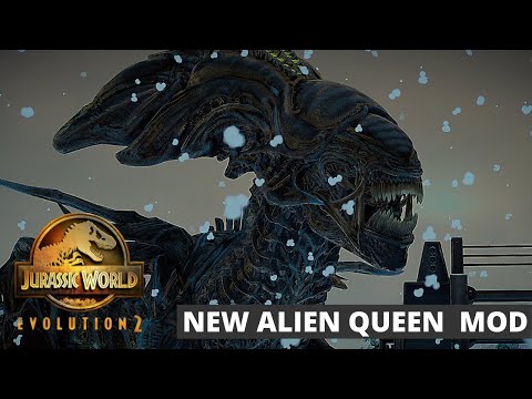 NEW ALIEN QUEEN MOD Feeding Frenzy - Jurassic World Evolution 2 Live Stream No Commentary