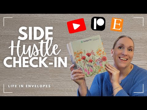 Side Hustle Budget Check-in / November Week 1 / Etsy Shop / YouTube Channel / Patreon