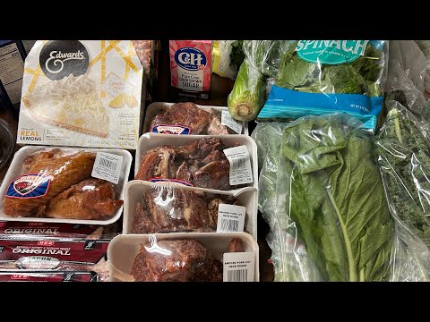 Thanksgiving On a  Budget Shopping Haul - HEB | Commissary