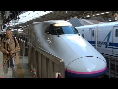 11/23/2024 Japan Railways Tohoku Shinkansen: "Nasuno #253" E2 Series J75 Set from Tokyo to Omiya