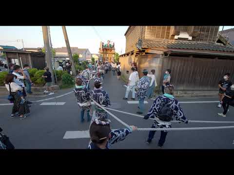 【佐原特曳】下新町区　令和４年５月２９日