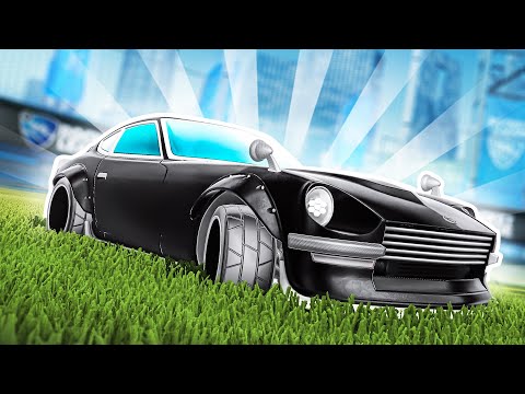 NEW Nissan Fairlady Freestyling in Rocket League...