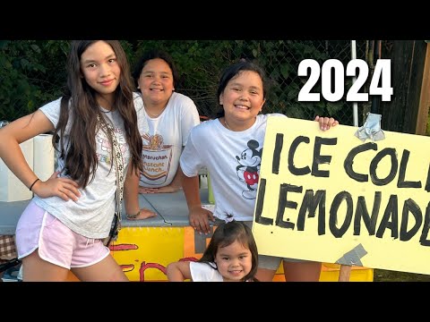 JMKL's 2024 Lemonade Stand! - @itsJudysLife