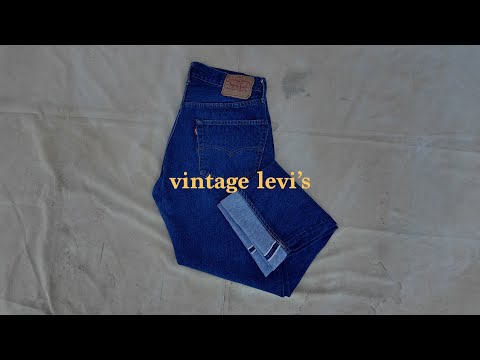 best pair of vintage levi's I've ever found