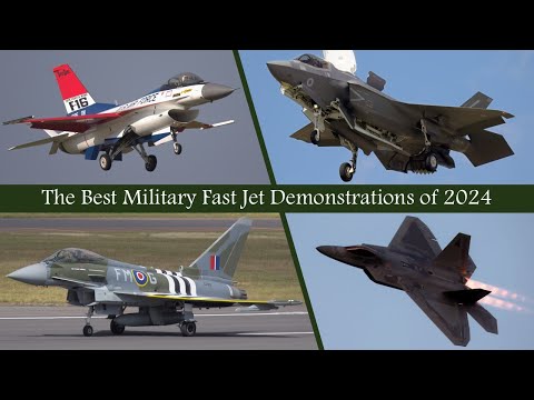 The Best Military Fast Jet Demonstrations of 2024