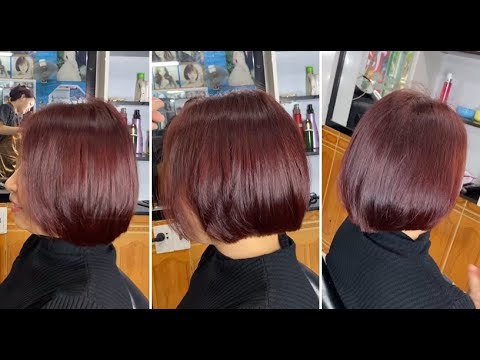 Beautiful Short Bob Haircut Women with Layers | Fix a Bad Short Bob Hair