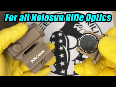 How to change your Holosun's Battery - Rifle Red Dot