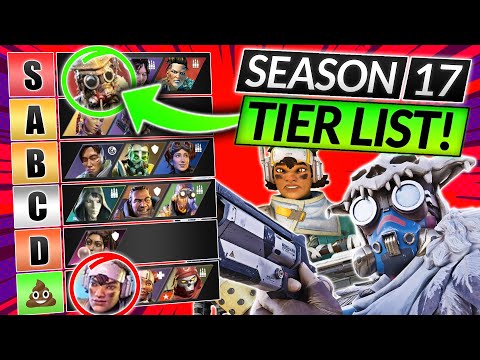 NEW LEGENDS TIER LIST for Season 17 - EVERY LEGEND RANKED - Apex Legends Meta Guide