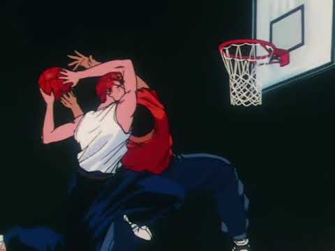 【灌籃高手 櫻木初次灌籃 打敗赤木隊長】SLAM DUNK