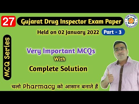 Top 20 MCQs with Complete solution | Pharmacist Exam Preparation | GPAT Exam | Ram Prakash Sir