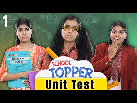 School Topper - Unit Test | Ep 01 | Teenager’s Student Life | Anaysa