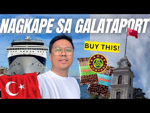 A Day at Galataport: Shopping, Kahve Dünyasi Coffee, and Chocolate Bliss! Istanbul Turkiye Vlog 2024