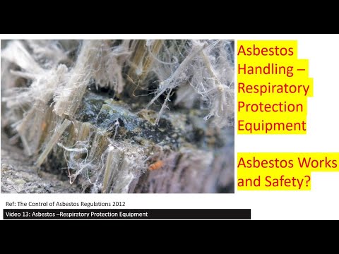 Asbestos Safety - Respiratory Protection Requirements (Video 13)