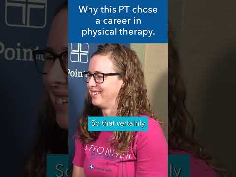 Why this PT chose a career in physical therapy #shorts