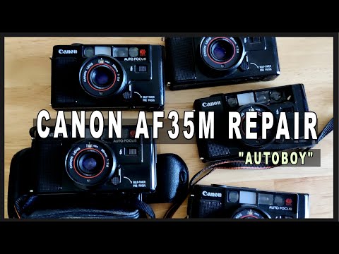 My Canon AF35M Sureshot Autoboy Repair