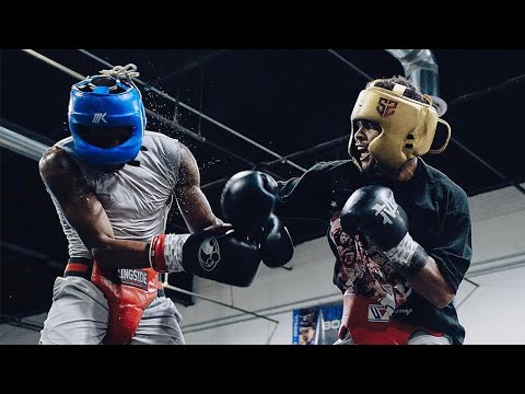 (LEAK) Shakur Stevenson BREAKING his Hand in Sparring FOOTAGE