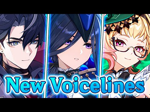 Clorinde Talks About Furina, Emilie, Wriothesley and MORE | Genshin Impact voice lines | ft. Navia