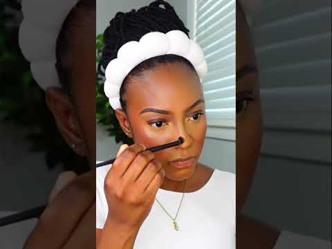 FULL GLAM MAKEUP TUTORIAL #makeuptutorial #darkskin #brownskin