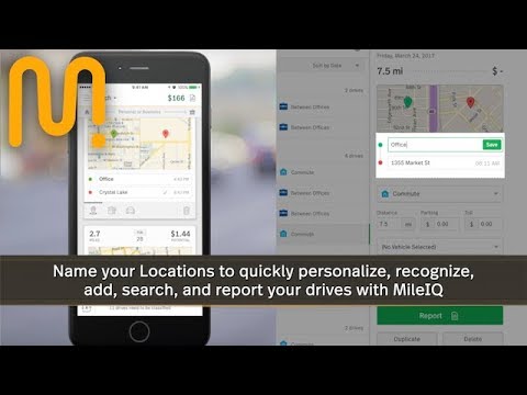 MileIQ Tutorial - How to Name your Locations