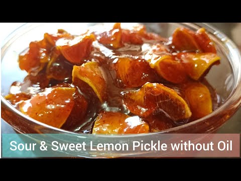 Sour & Sweet Lemon pickle | Khatta Meetha Nimbu Achar | Khatta Meetha Lemon Achar | खट्टा- मीठा अचार