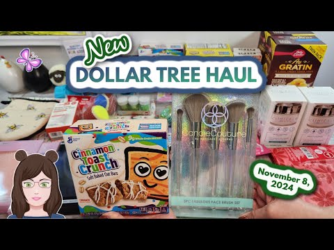 NEW DOLLAR TREE HAUL!  Amazing Finds!! November 8, 2024