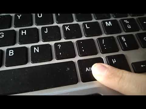 Comment faire un arobase sur clavier AZERTY